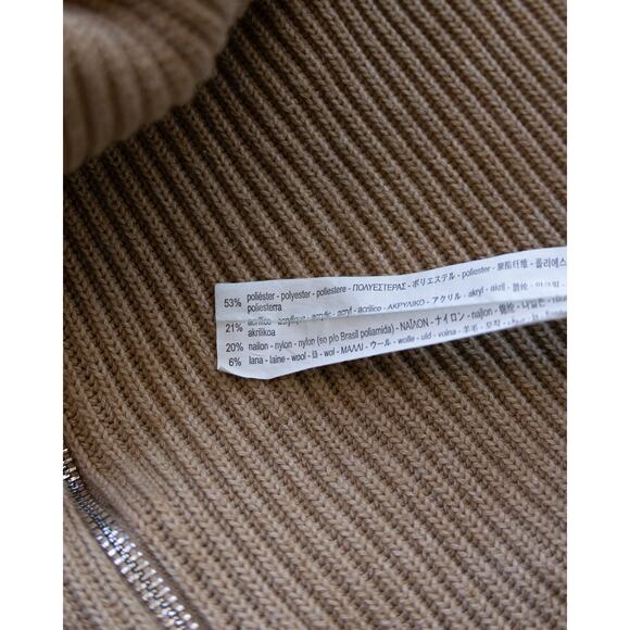 Zara Tan Ribbed Sweater - Picture 4 of 4